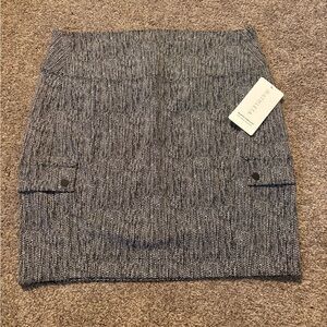 Athleta Black and White Delaney Cargo Skirt